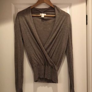 H&M basic cotton/viscose sweater
